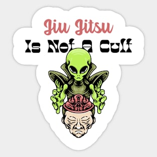 Brainwashing Jiu Jitsu Sticker